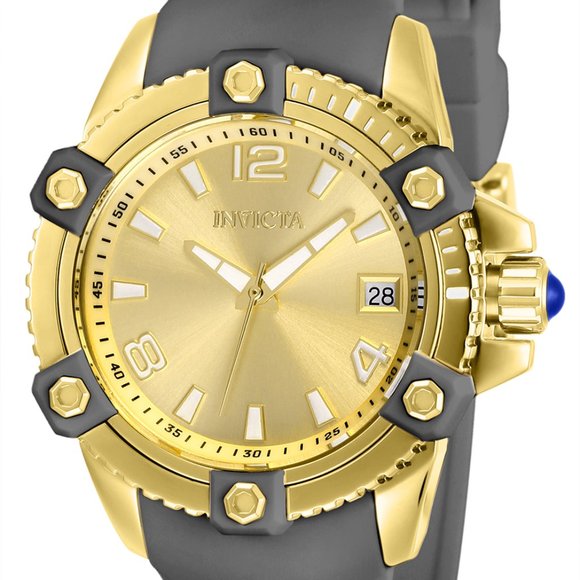 Invicta Women\'s Pro Diver Quartz 3 Hand Gold main image 5